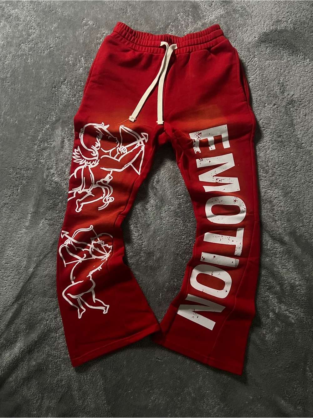 Mixed emotions red Sweatpants